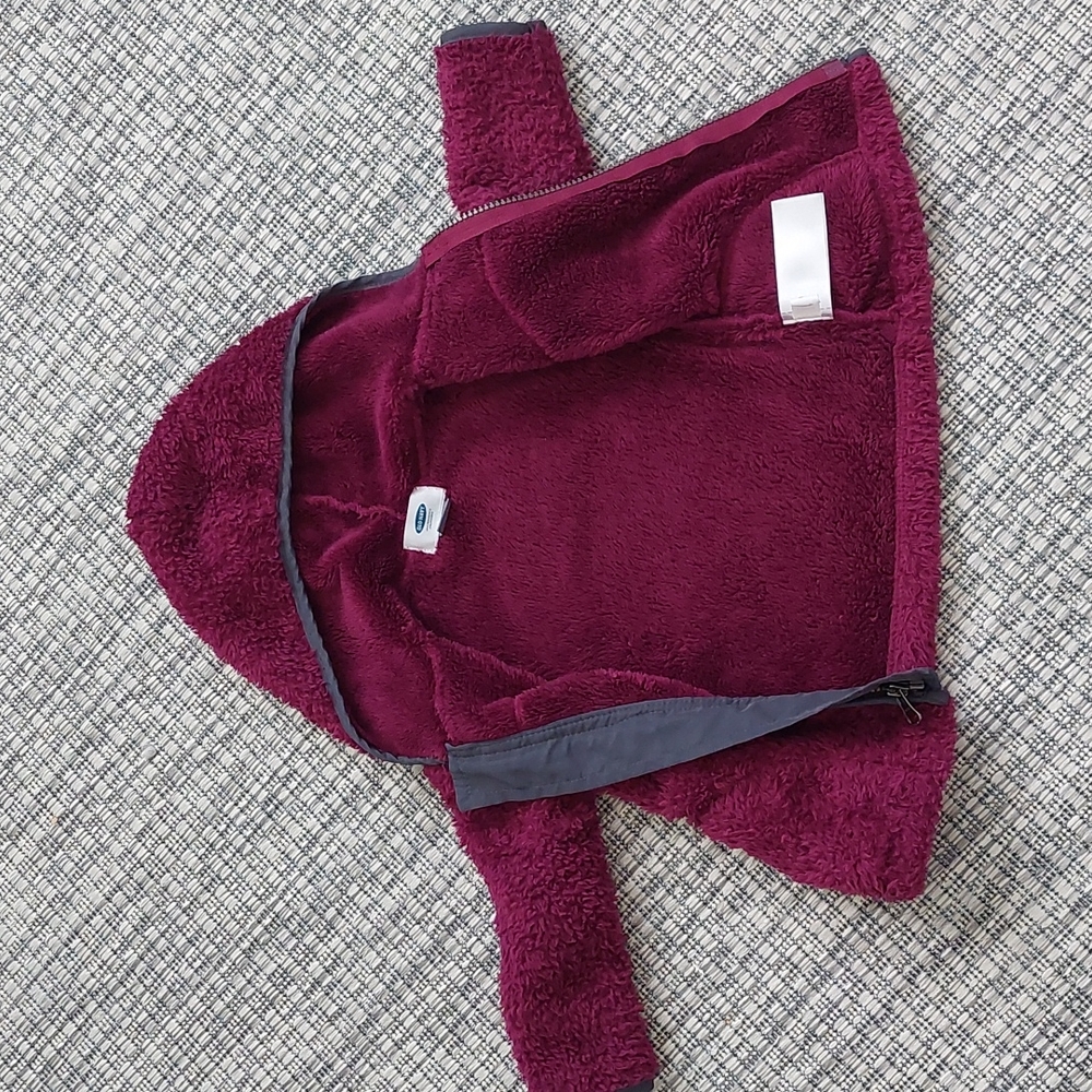 Old Navy Girl's Fleece Jacket Size 18-24months - Picture 4 of 6